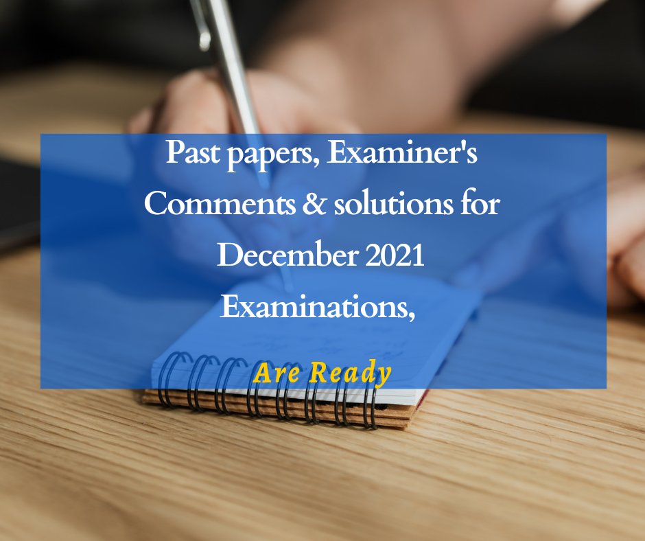 ICPAU1's tweet photo. 📌 REMINDER 📌
 The December 2021 Examinations solutions are out. Log onto the student's portal to access the solutions. For assistance email us; students@icpau.co.ug
#PromotingProfessionalismInAccountancy https://t.co/C7oCs0DdfV