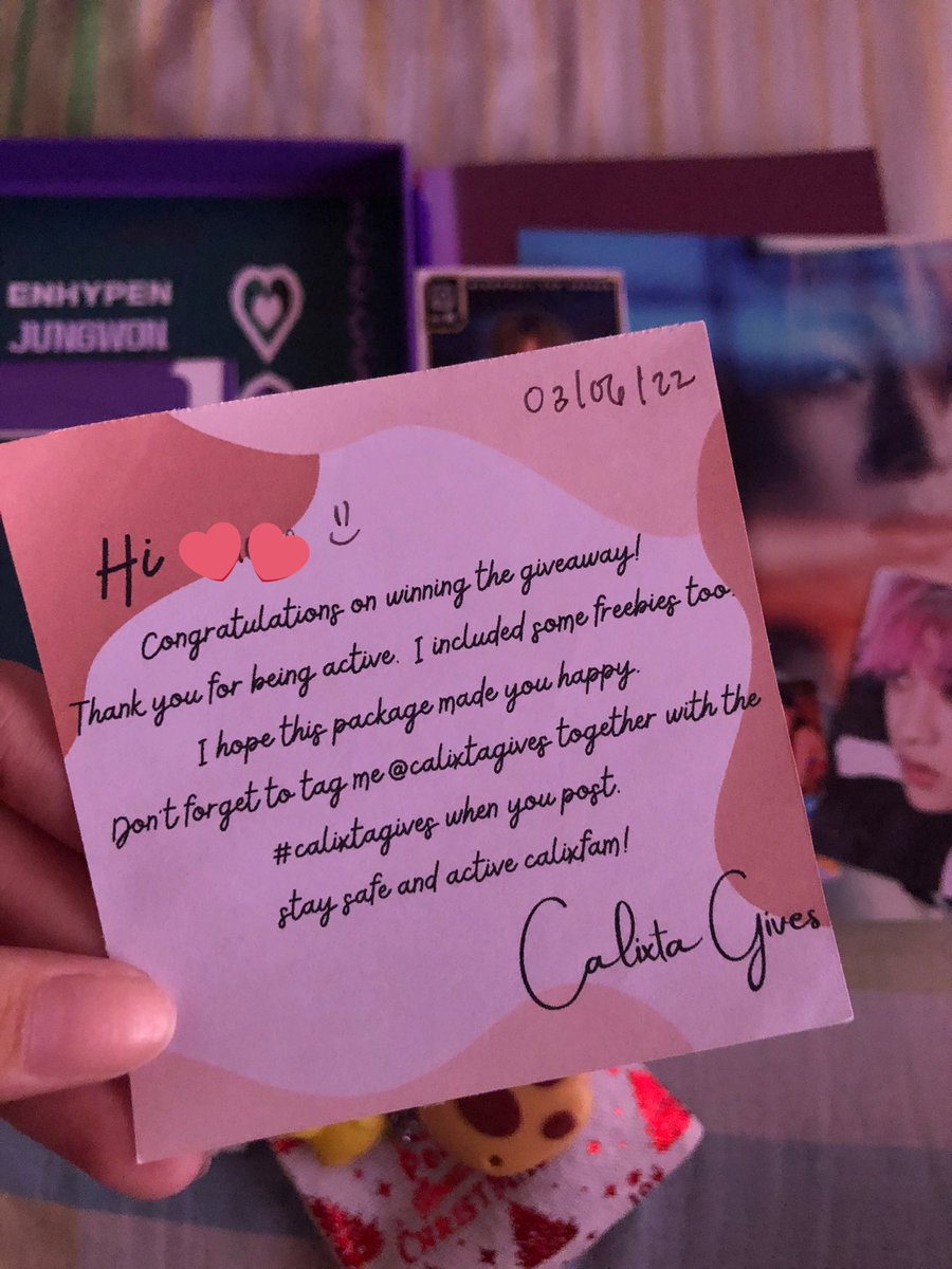 ryujnwonu's tweet photo. —• thank you so much po @calixtagives! more than a year of being a #calixfam (my old acc got sus) and this is my first time using the hashtag. 💗

[ #calixtagives ] https://t.co/gNDq1FxZ5D