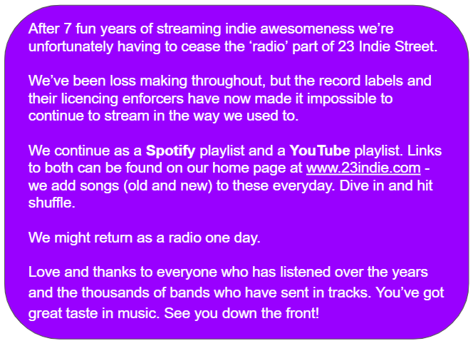 23Indie's tweet photo. 🚨Announcement🚨 https://t.co/tDEks3E5EF