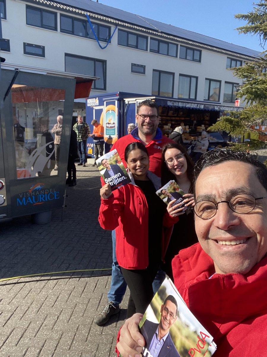 Op campagne in Rijsenhout. Geen tweede Kaagbaan, wel betaalbare woningen en strijden tegen energiearmoede. #SamenStrijden
