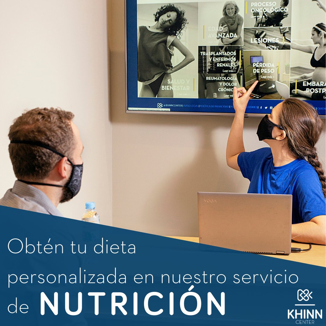 KhinnCenter's tweet photo. 🥗🗓️ Mantén una dieta equilibrada que te ayude a conseguir tus objetivos con nuestro servicio de NUTRICIÓN.

#nutrición #perdidadepeso #ejercicioterapeutico #fisioterapia #Entrenamiento https://t.co/8BxseTn7di