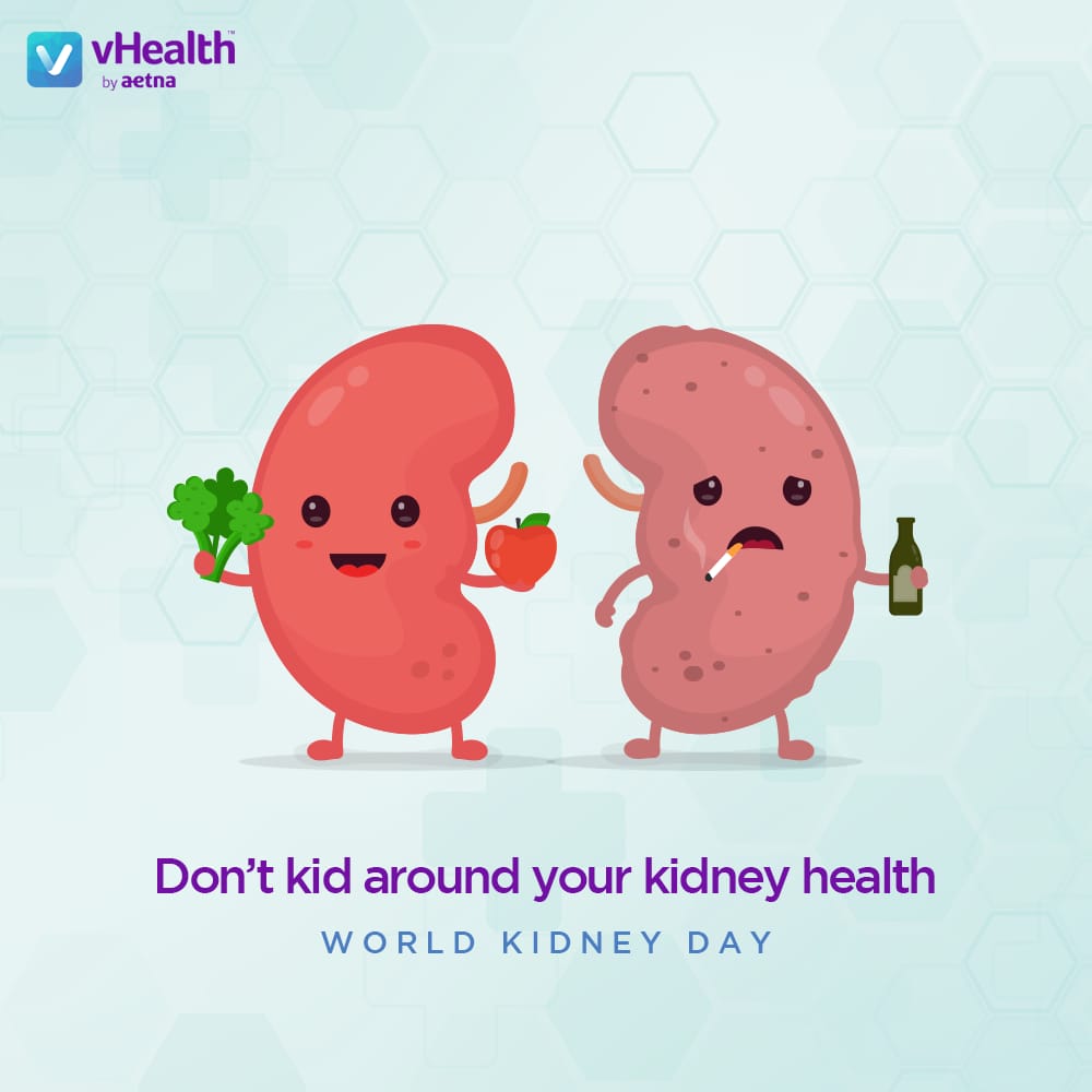 MB_vHealth's tweet photo. This World Kidney Day, let your kidney filter and function healthily!
With #vHealth take primary or preventive care of your health with our certified doctors.
Book your consultation with vHealth today :https://t.co/Bj3igmzk82
#worldkidneyday2022 #kidneyhealthforall https://t.co/yn2yAKS2hM