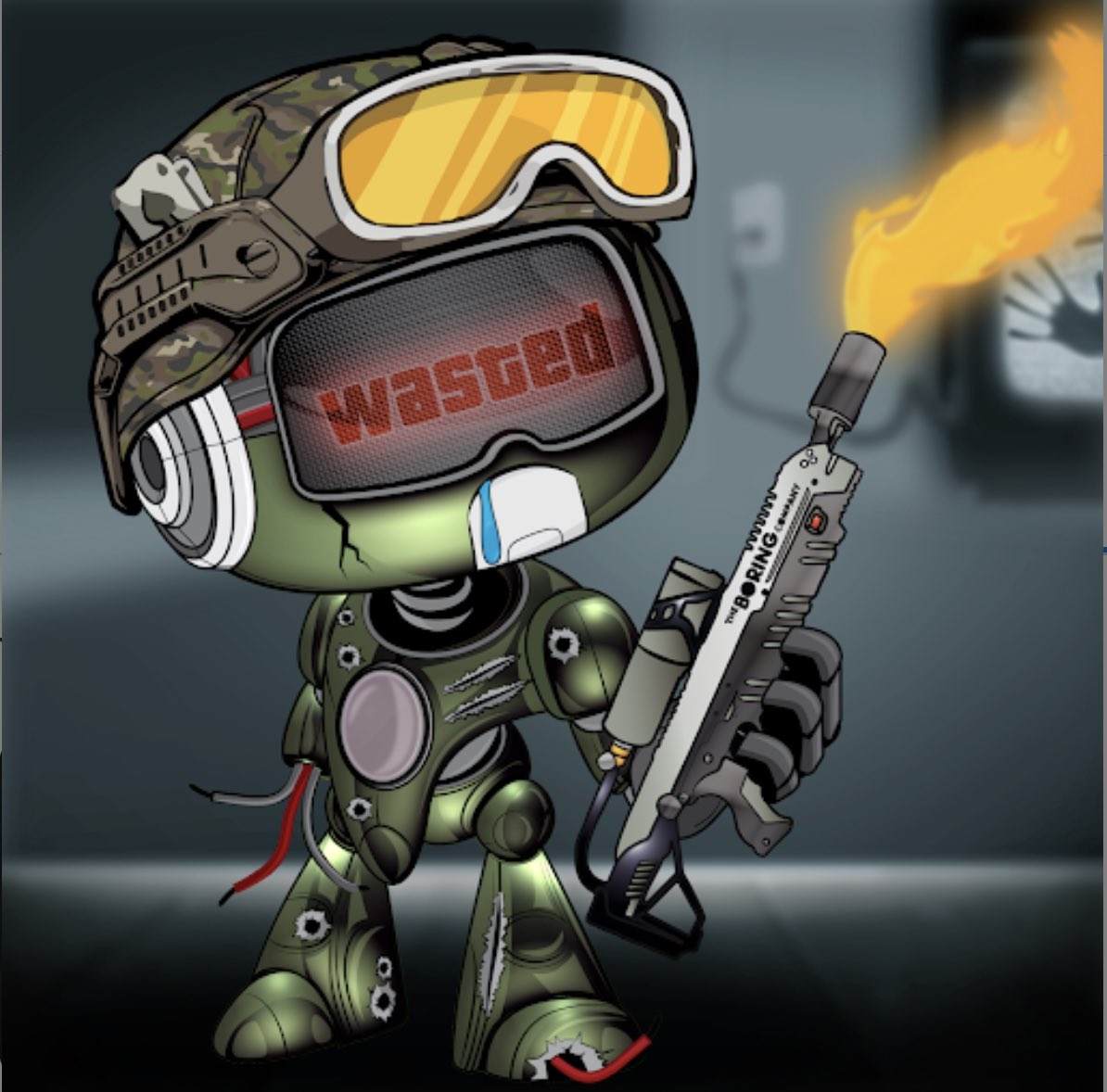 gvccimama_'s tweet photo. My @DingBotsNFT just got revealed, hahaha I love it. https://t.co/FG8ESBm1Cy