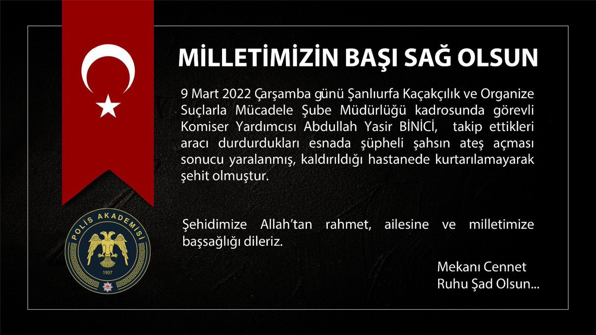 Milletimizin başı sağ olsun 🇹🇷