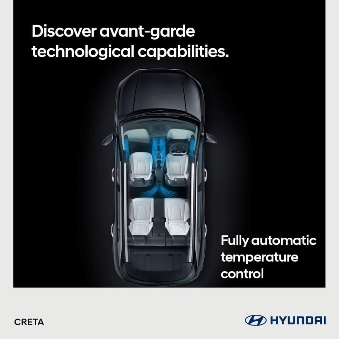 Comfort heightens when innovation is combined. Let the cutting-edge technological features equipped in Hyundai CRETA deliver you optimum convenience by making your drive a smooth one. Every time you hail a new adventure, experience sheer bliss on your journey. https://t.co/gTPR5k3dVG