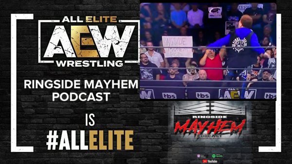 SmarkPsychPod's tweet photo. Might As well make it official @AEWonTV @AEW. @lucha_angel1 I know you see it brodie!! AWESOME MATCH ONCE AGAIN BTW!!! 

And we told y’all We Raising MAYHEM EVERY WHERE.  FROM THE WEST COAST ALL THE WAY TO #Estero  #Florida  SO CLICK THE LINK in our bio AND JOIN THE MOVEMENT https://t.co/7KY0Gu0K98