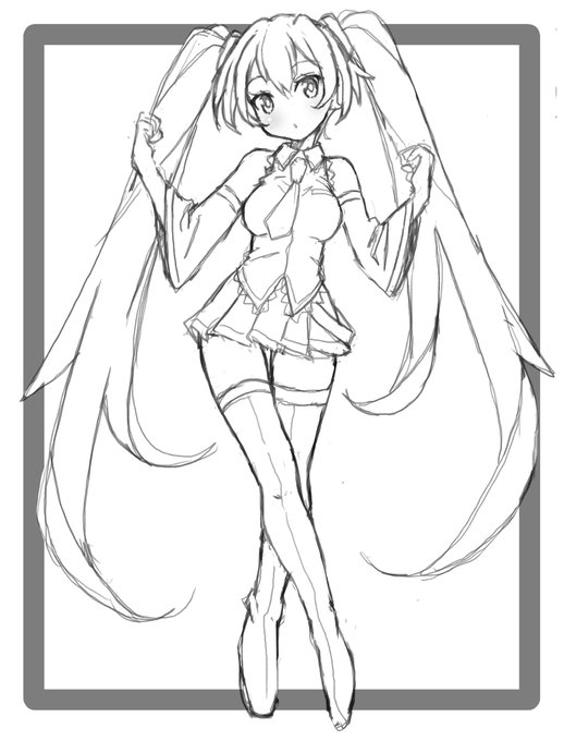 大遅刻ミクちゃん

#初音ミク 