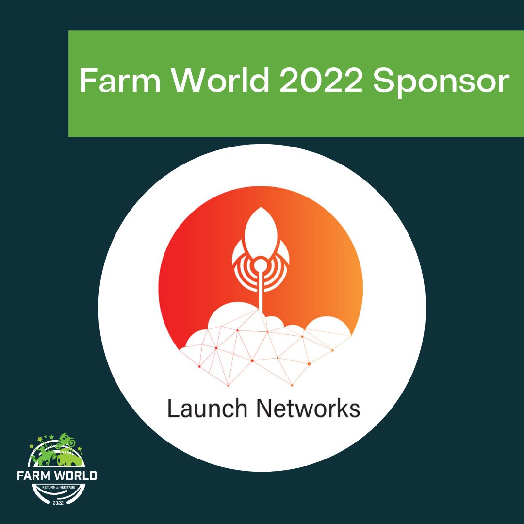 Heading to #FarmWorld2022; Thursday, March 24th to Sunday March 27th?
Our strategic partner, #LaunchNetworks believe anything is possible with enough planning and attention to detail and so do we! We applaud 👏 their amazing people and service! Tickets 👉 bit.ly/368jVZd