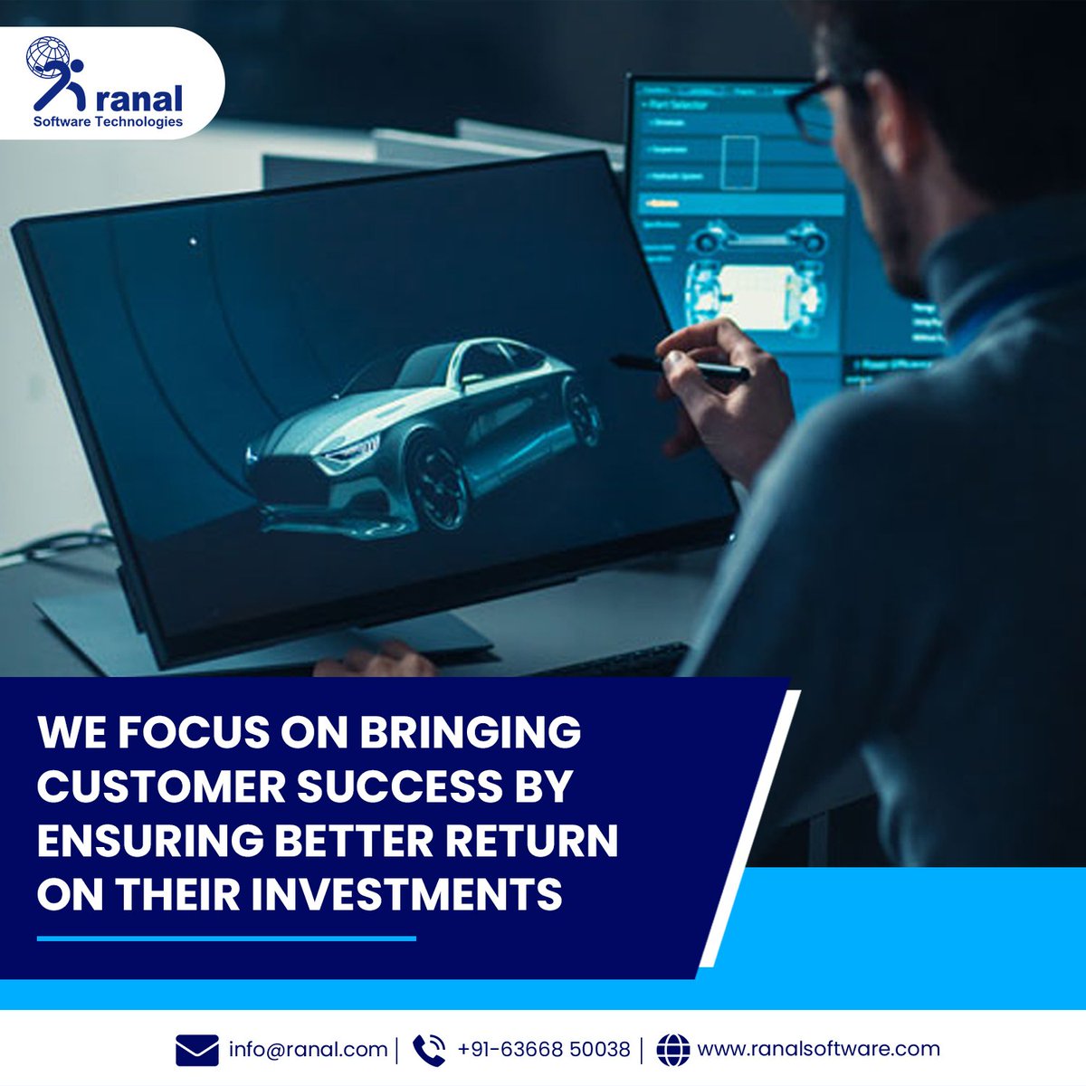 ranalsoftware's tweet image. Ranal Software, a company with deep focus on Engineering Design &amp;amp; Digital Manufacturing Services.
For more information visit us on ranalsoftware.com or connect us on :
Call: +91-6366850038 
Email us: info@ranal.com
#engineeringdesigns #engineers #manufacturing