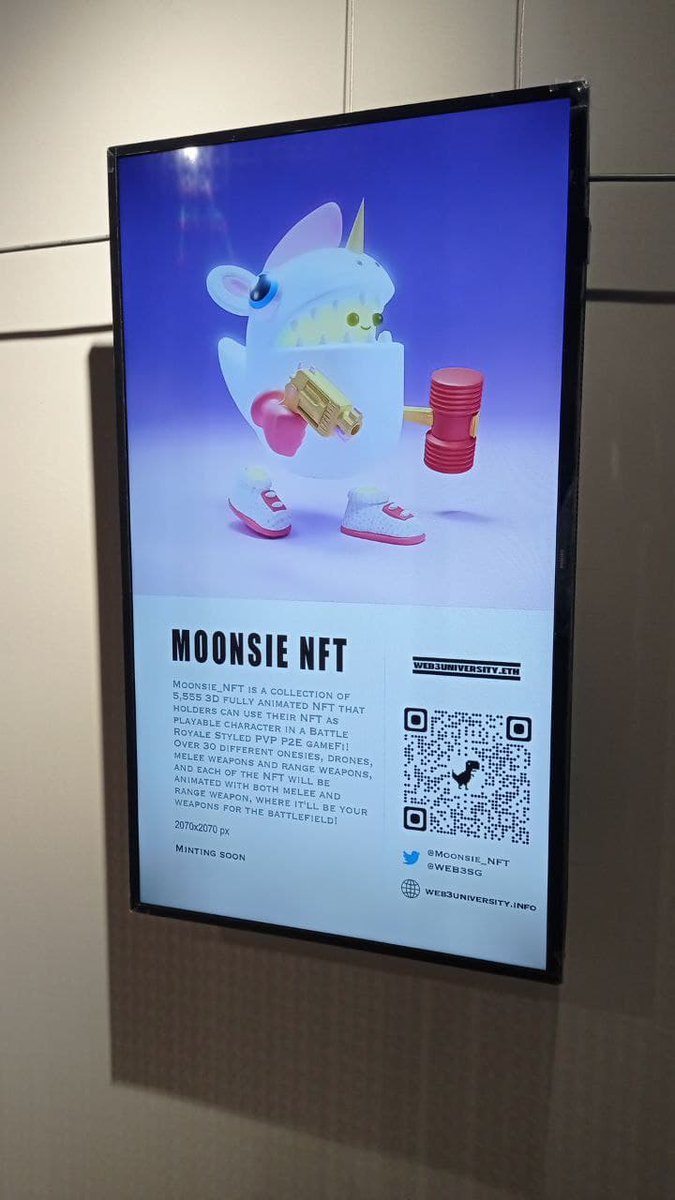 🔥Web3sg x Moonsie collab🔥

Most collabs get 3-5 for their community, We got 15!

🎉15x WL Spots for this giveaway 

- Like &amp; RT
- Follow @Moonsie_NFT &amp; ⁦<a href="/web3sg/">WEB3SG</a>⁩
- Tag 3 friends and drop an comment!

Turn on your notifications🔔, we always reraffle within an hour.

5hours!