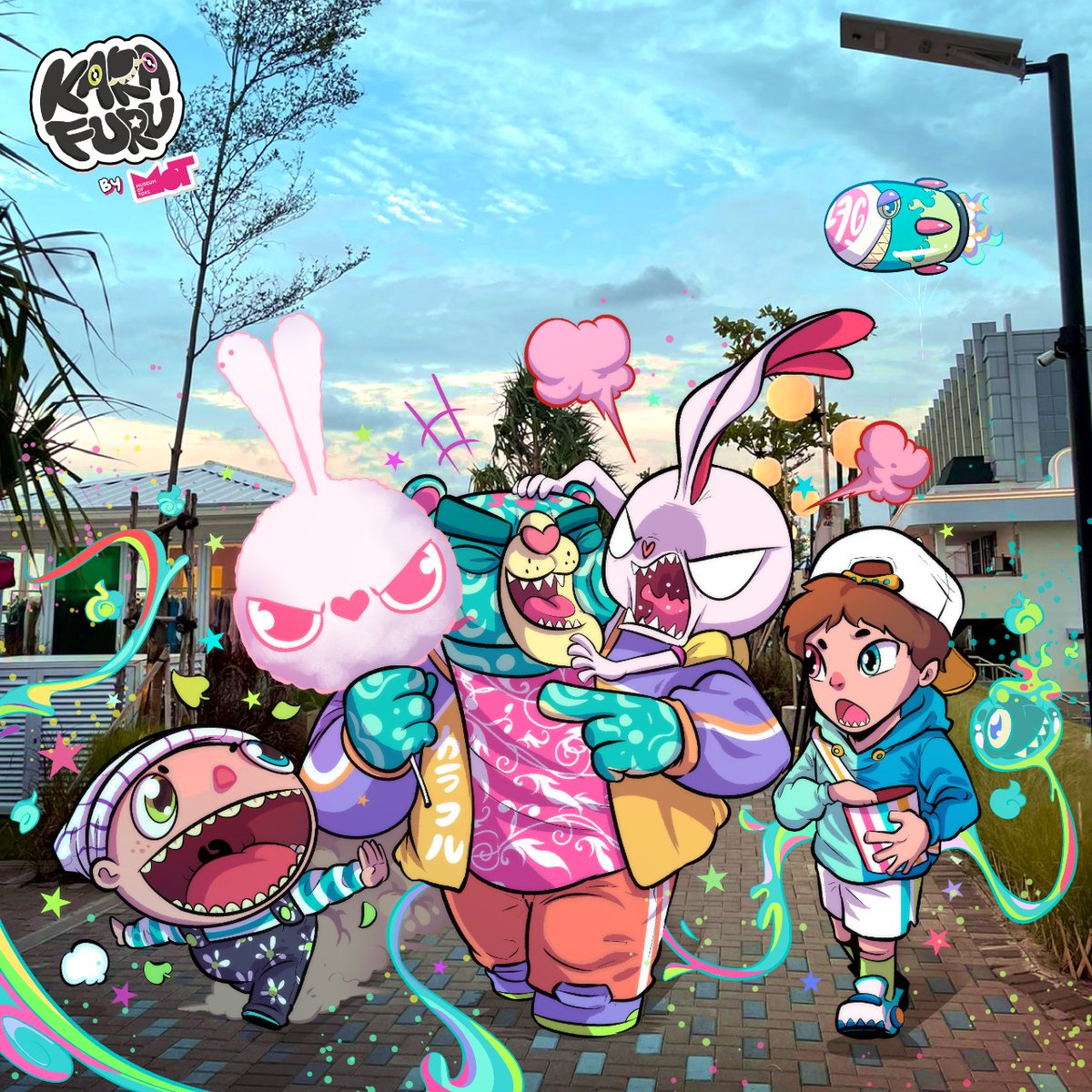 gradyedbertnft's tweet photo. me, @Jejouw @soloandrw_ @rofe_eth will go to @KarafuruNFT carnival almost everyday, feel free to drop by and say hi to us! wanna meet all of you Furus IRL 👾💜 mark the date! 25 march - 3 april, PIK2 Jakarta 🗓️ https://t.co/mtwPM3nhvI