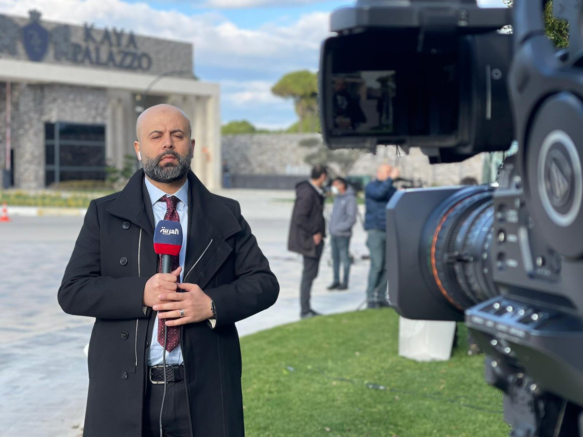 absn_tv's tweet photo. #ABS team during the coverage of Russia-Ukraine-Turkye trilateral foreign ministers meeting in #Antalya
bookings@absn.tv
 📞 +905444417666
🌐  https://t.co/7luIlXkhEN 
#ABSnetwork #Media #broadcas https://t.co/Kjxsu917og