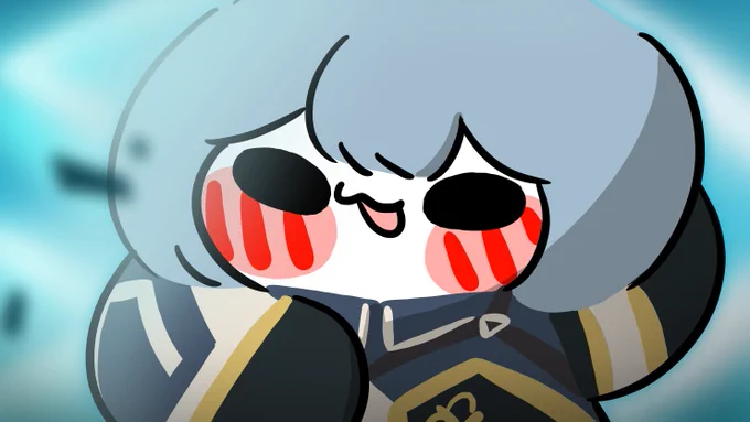 ( •́ὤ•̀)
#ノエラート 