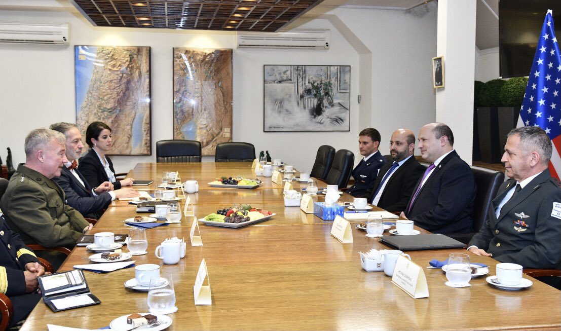 My meeting with Prime Minister Bennett in Israel