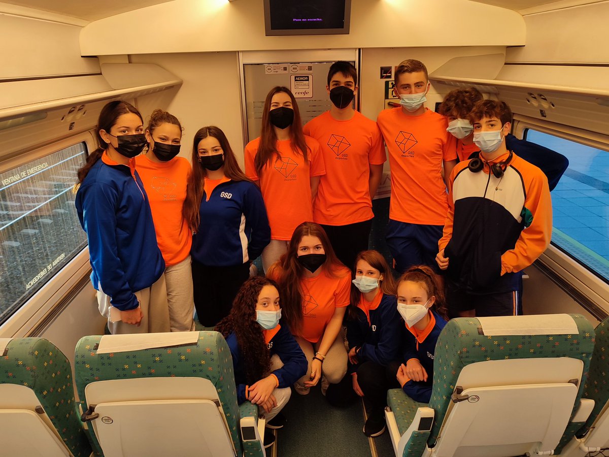 GSDcdeportivo's tweet photo. Nuestros nadadores Infantiles ya están rumbo a Cádiz al CTO. ESPAÑA INFANTIL DE INVIERNO. ¡Mucho Ánimo a estos 12 guerreros!: Naia Legarda,María Daza,Lucía Tejero,Jimena Ruiz,Saúl Calero,Kai Postigo,Álex Zubillaga,Héctor Gamo,Sara Costa,Laura González,Blanca Ruiz y Laura Recuero. https://t.co/8jeVLiFEGj