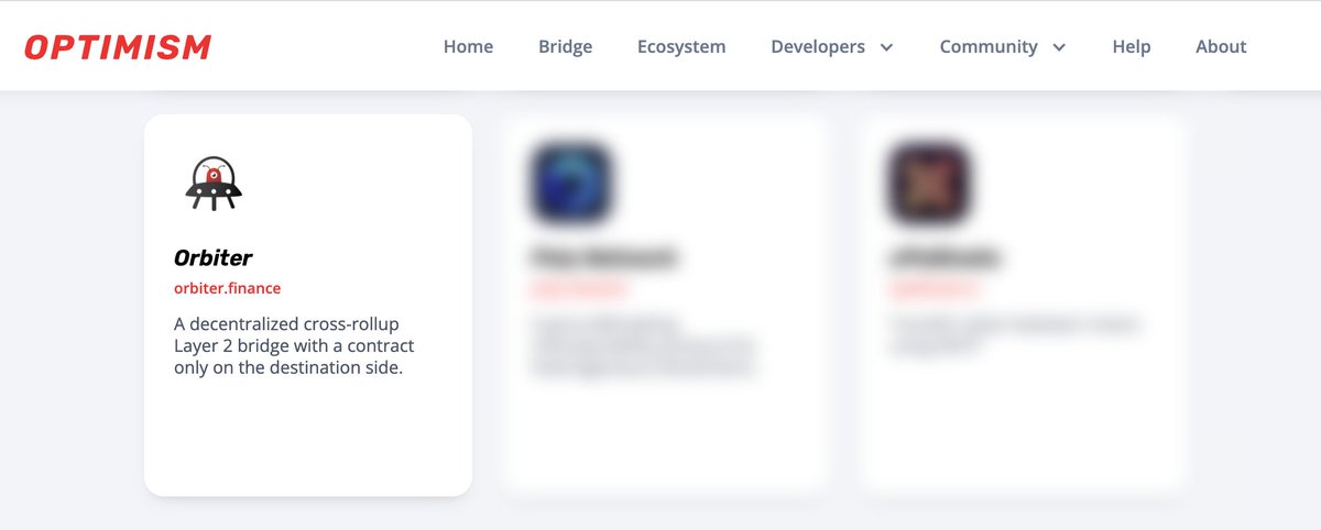 Orbiter_Finance's tweet photo. 🛸Orbiter has become an important member of the L2s ecosystem and is excited to collaborate with these forward-thinking teams.

https://t.co/vw8CstJ6Hb https://t.co/xHeeAFLDZc