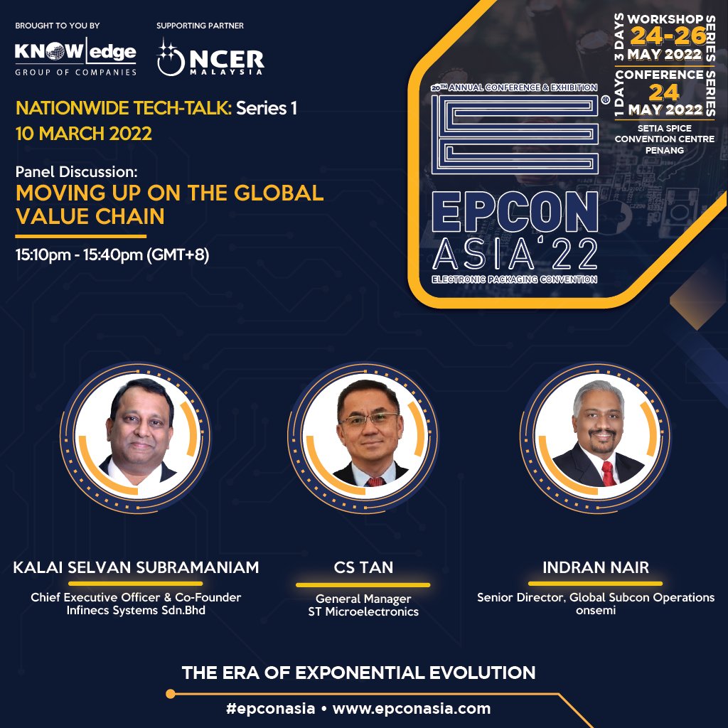 Epcon_Asia's tweet photo. Current panel discussion for the EPCON ASIA -MEET UP is " Moving Up on The Global Value Chain" It has started from 3.10 p.m. till 3.40 p.m. Get close and know more about how we can move further in the global value chain from key industry players. https://t.co/omoqslDG1S
