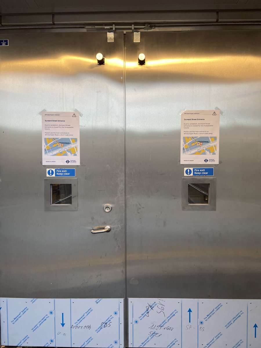 Whitechapel Station tweet media
