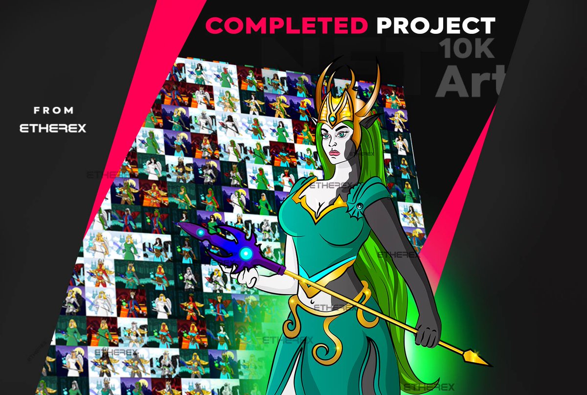EtherexNFT's tweet photo. Another 10000 #NFT s  collection completed project on #Fiverr ⚡️🙌
👇 
https://t.co/hmjemPHjVv

#NFT #NFTs #NFTCollection  #NFTProject  #NFTCommmunity #ETH #opensea #Ethereum @Fiverr #Ethereum #Crypto https://t.co/aMfQ5J8EEW