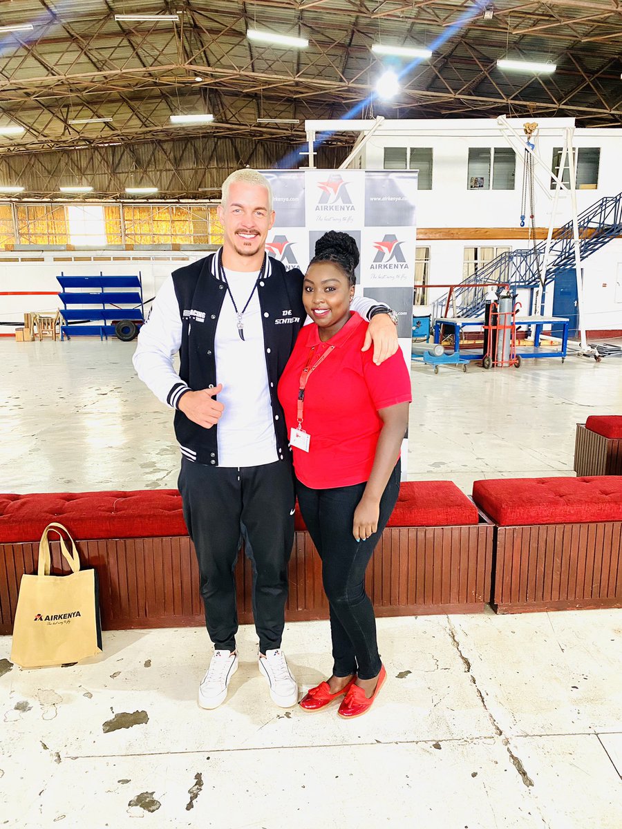 Rise to the occasion. Roar like a lion.Thank you @DeanShneider for choosing to fly with us <a href="/AirKenyaExpress/">AirKenya Express</a>