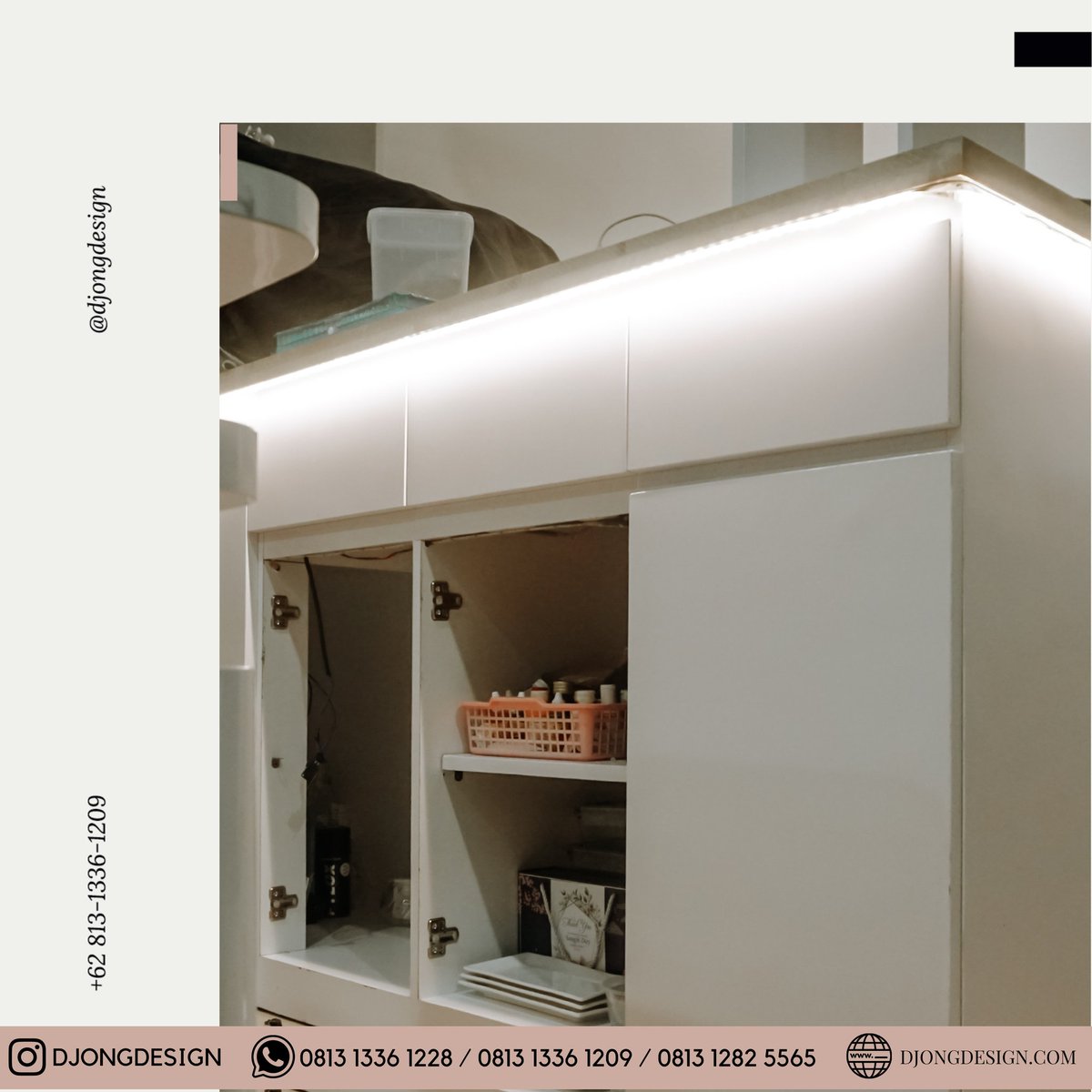 djongdesign's tweet photo. ⚠️PROGRESS INTERIOR KITCHEN SET⚠️

Kali ini mimin mau laporan dulu nih sama Sobat Djong perihal progress interior kitchen set milik Pak Alan😍 https://t.co/PfSWfn0eqt