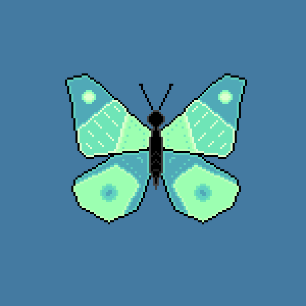 humancity71's tweet photo. @idiotchickclub Pixel Butterfly Collection
Price: 0.01 Eth https://t.co/teah3p8x0B