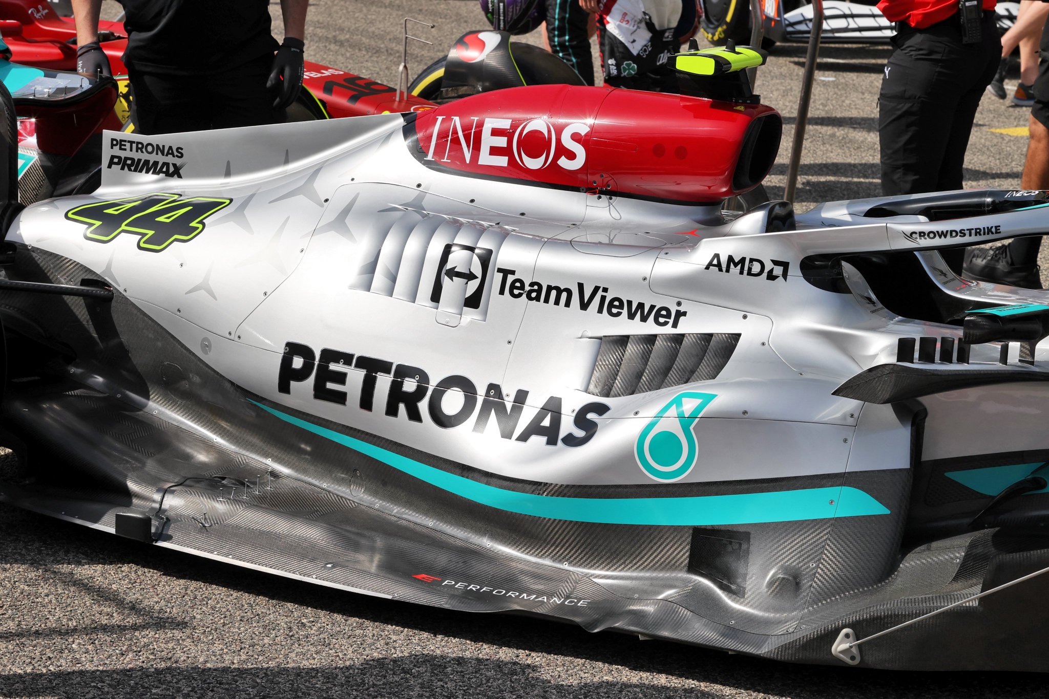 Crash F1 on Twitter "The new W13 sidepods 🔎 A big change for Mercedes