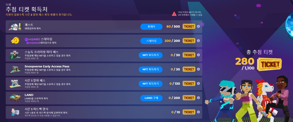 liladobe's tweet photo. @TheSandboxGame I just participated in the daily #SandboxAlphaS2Contest for a chance to earn up to 1,000 $SAND! Starting March 9 -  Show your Raffle Tickets. Check out my screenshot below! 👇 #SandboxAlphaS2 
알파패스 내놔 https://t.co/yjKi0UxaG6