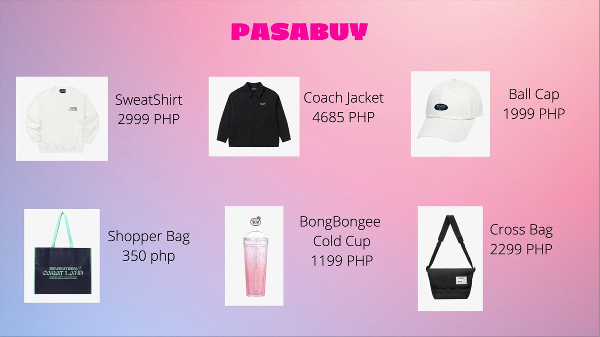 HeyCartellaPH's tweet photo. #HeyCartella_PhGO
☁️Seventeen 6th Fan meeting Merch PASABUY! 

‼️all in + LSF
💵 70% PAYO ; Balance 20 days after OC
✅ DM us 1-2 hours before pre order period so we can finalize your order!
✅MOD: SCO , SDD , GGX
🛳 NORMAL ETA 

‼️see pictures below for the details https://t.co/XNiBeM6ZsH