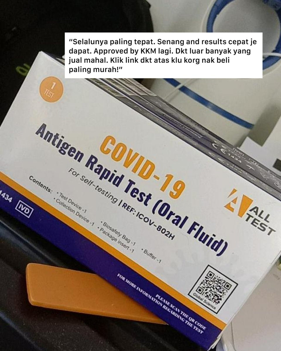 hargapedia's tweet photo. Semua stok test kit banyak habis dekat pharmacy. Meh nak share link mana you guys boleh dapat yang murah 👇
Alltest 📎 https://t.co/iR37y3sN28
Newgene 📎 https://t.co/0KjybGiRqq
Gmate 📎 https://t.co/4F1fVixqqx
Salixium 📎 https://t.co/Q5KWc1shop https://t.co/RtK23B2wxy