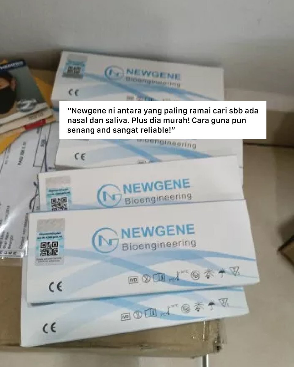 hargapedia's tweet photo. Semua stok test kit banyak habis dekat pharmacy. Meh nak share link mana you guys boleh dapat yang murah 👇
Alltest 📎 https://t.co/iR37y3sN28
Newgene 📎 https://t.co/0KjybGiRqq
Gmate 📎 https://t.co/4F1fVixqqx
Salixium 📎 https://t.co/Q5KWc1shop https://t.co/RtK23B2wxy