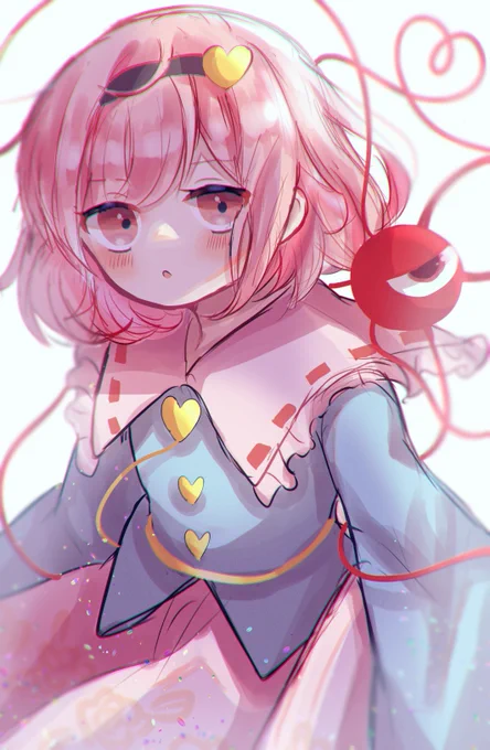 さとり様〜❤️
 #3月10日はさとりの日 #東方Project 