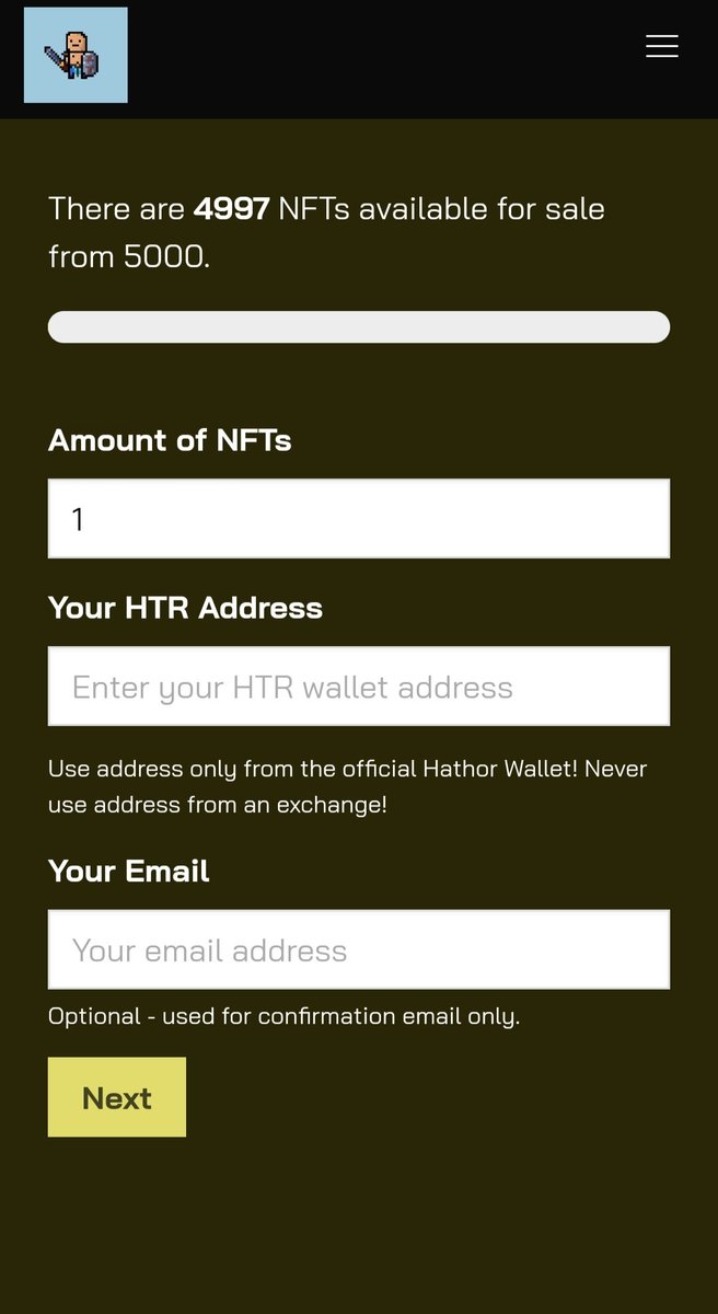 Well... Maybe it's not a big news, but first 3 hathor warriors have been already sold! Thank you guys!❤️
If you want, you can post your warriors in the comment below👇

Soon we're going to make the first giveaway! 😀

#NFT #NFTGiveaway  #NFTdrop $HTR