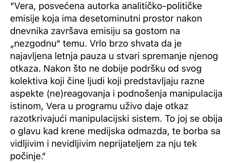 reflektorteatar's tweet photo. Predstava #Urednik je drama savremenog društva. Drama o spinovanju, lažnim vestima, medijskim manipulacijama i posledicama igranja sa istinom.
15. i 16. mart
Režija: @vojkan
Tekst: Sara Radojković
Karte: dostupne preko mreže https://t.co/EhxmQ2Qoh2 / Rezervacije: 0603008886 https://t.co/p99FwwFuYK