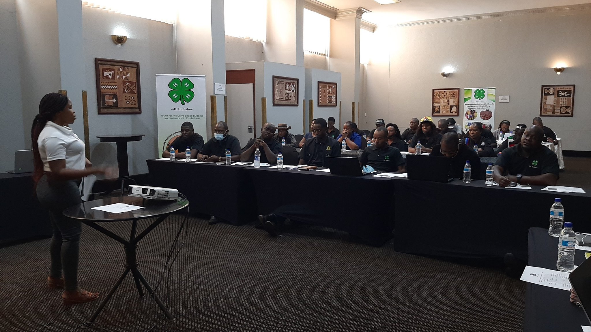 ZANU PF youth training on Development, Peace, Leadership and Conflict Resolution.