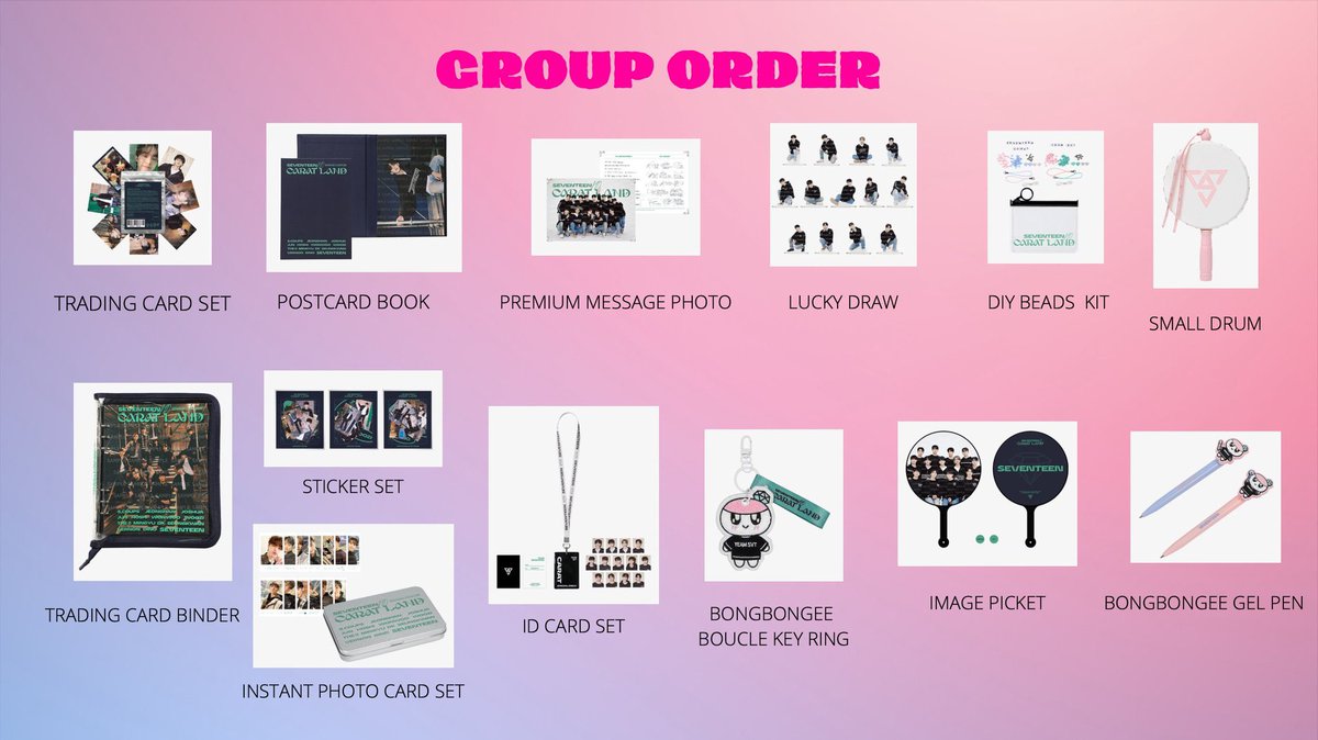 HeyCartellaPH's tweet photo. #HeyCartella_PhGO
☁️Seventeen 6th Fan meeting Merch!

‼️all in + LSF
💵 50% pay as you order; Balance 20 days after OC!
✅ We’ll secure first before posting the order form! 
✅MOD: SCO , SDD , GGX
🛳 NORMAL ETA 

‼️see pictures below for the details, we’ll secure what we can‼️ https://t.co/53ReC5gXrr
