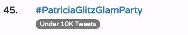 [NATIONWIDE TREND]

GLITZandGLAM WITH ELLA - Top Eighteen

#PatriciaGlitzGlamParty - Top Forty-Five

Congratulations, FamELLA!