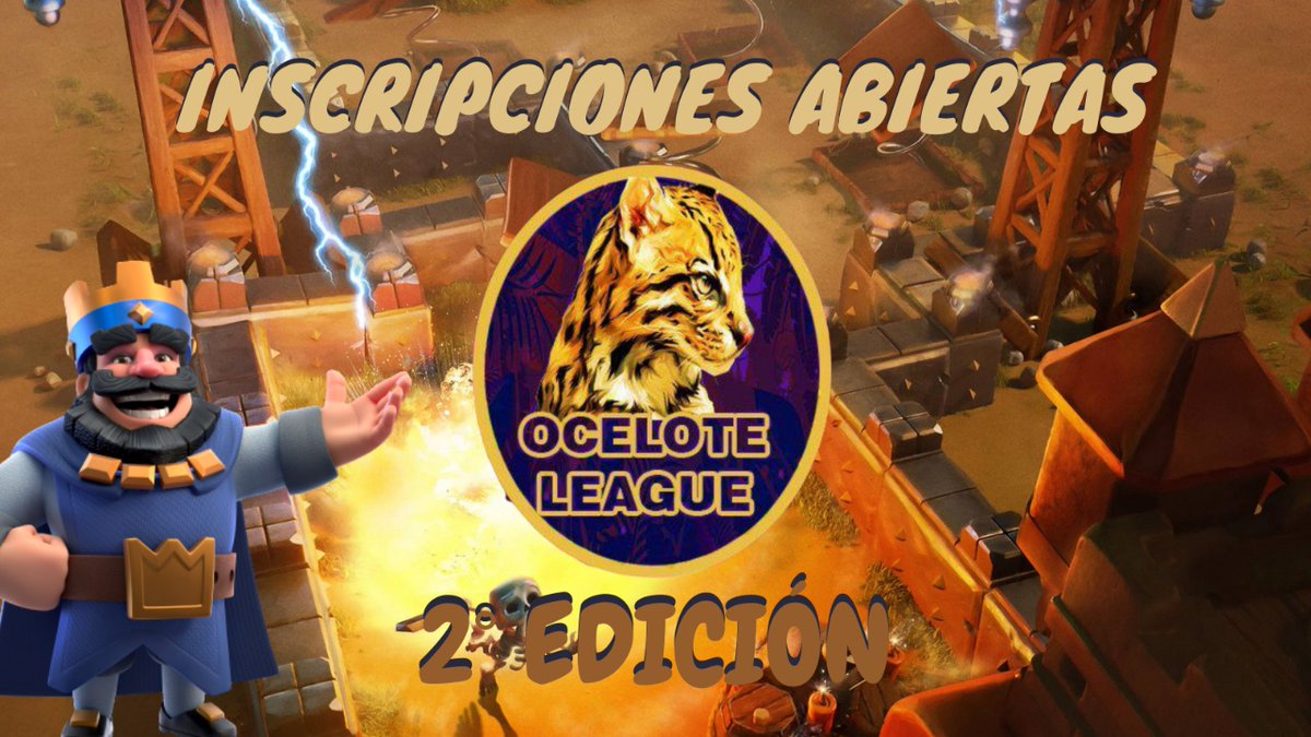 Ocelote_League (@ocelote_league) on Twitter photo Abrimos inscripciones para nuestra 2ยฐ ediciรณn de la Ocelote League...
64 Cupos๐ฅ...
Requisitos:
Seguir a:
- Seguir a la liga.
- <a href="/DEPREDADOR_CR30/">DEPREDADOR CR</a>.
- <a href="/Jogaqui/">Jogaqui</a>.
- <a href="/KevinRZRS/">Kevin RZ RS</a>
- Dar RT y โค๏ธ.
- Mencionar a 5 equipos y conseguir 4 RT.
Te esperamos๐ฅ... Abrimos inscripciones para nuestra 2ยฐ ediciรณn de la Ocelote League...
64 Cupos๐ฅ...
Requisitos:
Seguir a:
- Seguir a la liga.
- <a href="/DEPREDADOR_CR30/">DEPREDADOR CR</a>.
- <a href="/Jogaqui/">Jogaqui</a>.
- <a href="/KevinRZRS/">Kevin RZ RS</a>
- Dar RT y โค๏ธ.
- Mencionar a 5 equipos y conseguir 4 RT.
Te esperamos๐ฅ...