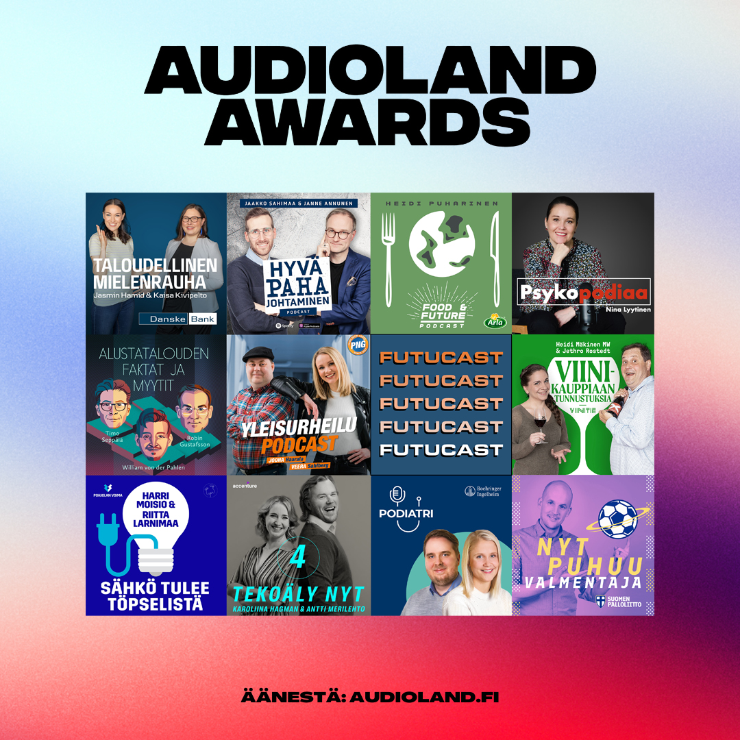 podcastfi1's tweet photo. Audioland on äänen Tubecon ja se järjestetään tunnelmallisessa Savoy-teatterissa 30. maaliskuuta 2022.

Suomen Podcastmedian ehdolla olevat podcastit sekä edustuspodit bongaat kuvasta!

Äänestä osoitteessa: https://t.co/Ci2IIMf9lv

#suomenpodcastmedia #audioland @Audiolandfi https://t.co/wHuTptsDXe