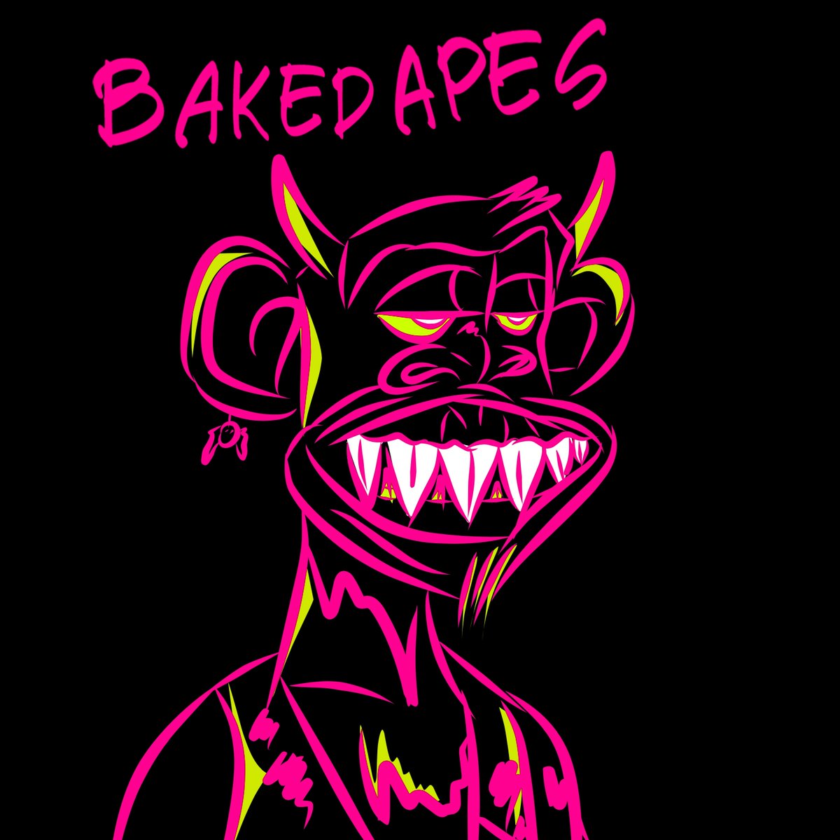 ApeGendaNFT's tweet photo. Legit the next PFP you will see go viral in NFT land watch! -- let's go 🔥💯

 #freenftgiveaway #FreeNFTs 
#NFTGiveaway #ApeNFT 

100 people @ random drops 

Rules - 
1- Follow @BakedAper &amp; @John19088453 
2- RT &amp; ♥️ 
3- Tag 5  #NFTFriends (not celebs) 

#NFTCommunity #NFTs https://t.co/olxpuzORkB