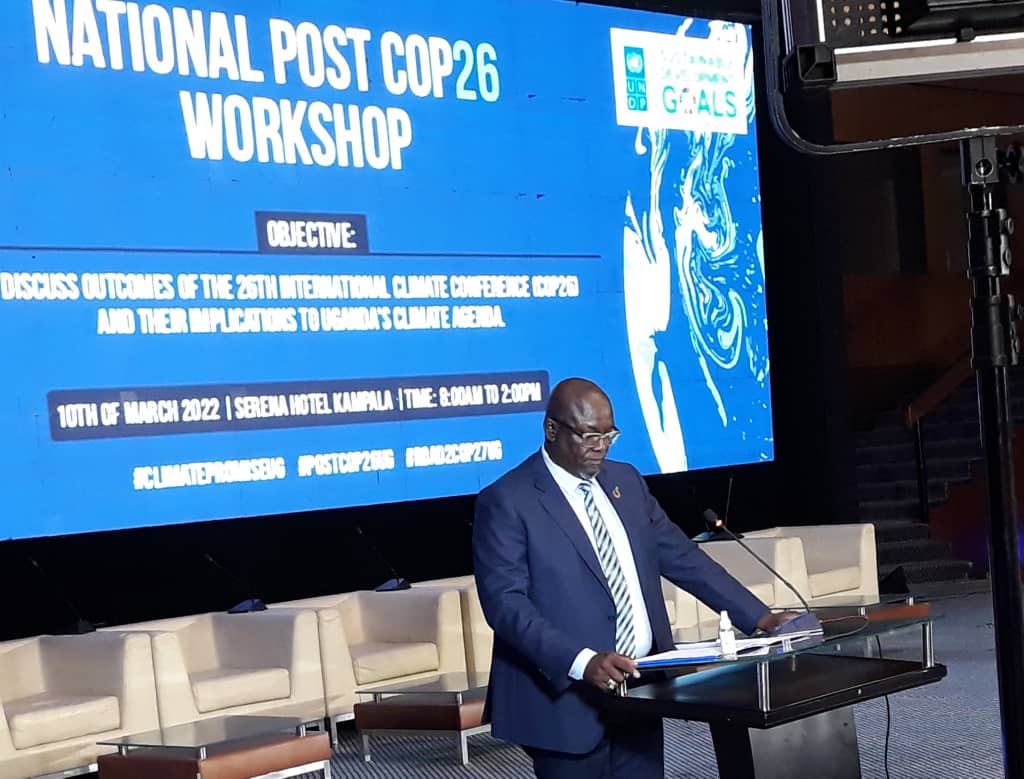 nbstv's tweet photo. .@SanusiTejan: "However, Climate change is increasingly threatening lives, livelihoods, and health and safety of people – often forcing people to migrate."
#ClimatePromiseUG #POSTCOP26 #ROAD2COP27UG #NBSUpdates https://t.co/0EikaVKLUY