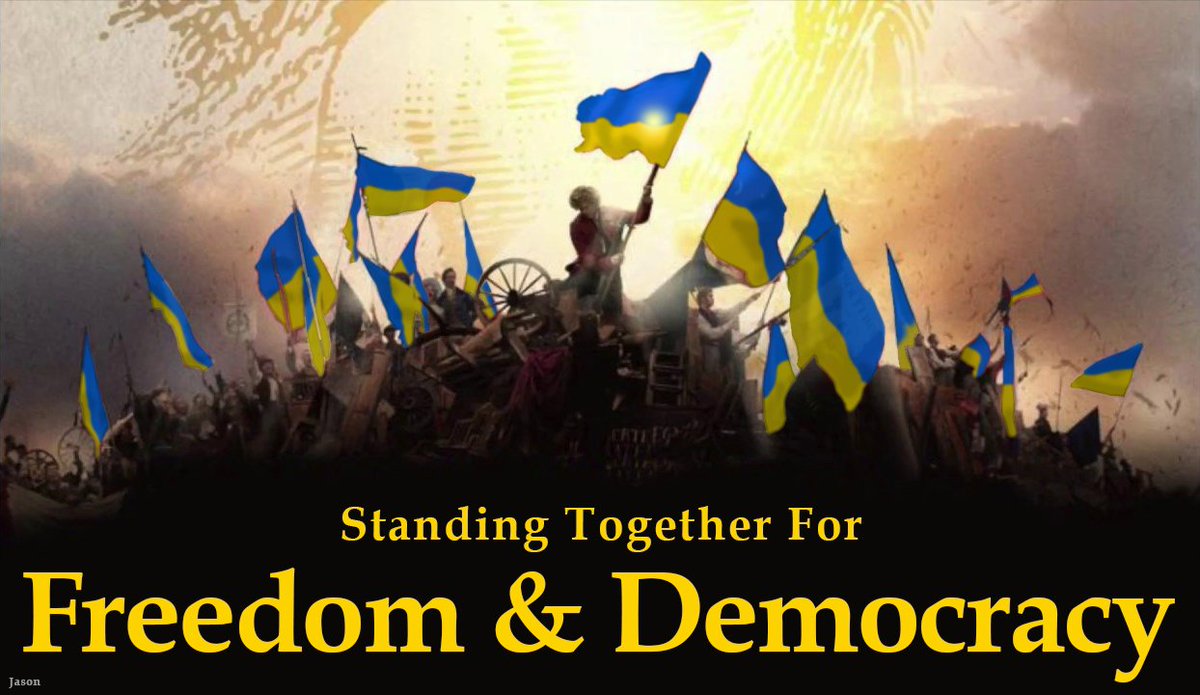 JasonLawford's tweet photo. Will u join in our crusade?
Who will be strong &amp; stand with me?
Somewhere beyond the barricade
Is there a world u long to see?
Do you hear the people sing?
Say, do u hear the distant drums?
It is the future that we bring
When tomorrow comes!
#ukraine #lesmiserables @BorisJohnson https://t.co/mzFwlcAPC9