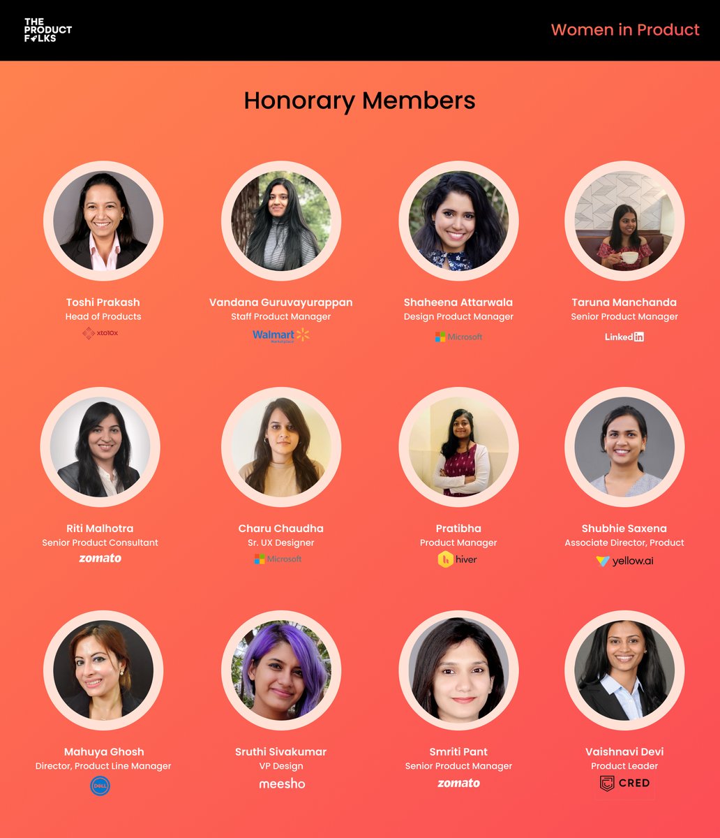 TheProductfolks's tweet photo. Honoured to have these remarkable women join our Women in Product Community! ✨

What are you waiting for? 👀

If you are a woman in the product field, check us out &amp; apply to be a member to enjoy amazing community perks! 🤩

https://t.co/UCZZZEfY7a https://t.co/dRld78OovW