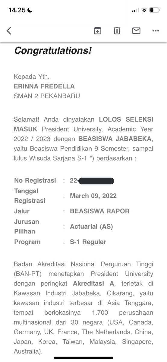 mactematika's tweet photo. ALHAMDULILLAH YAALLAH DPT BEASISWA 75%😭😭😭😭💗💗💗 https://t.co/PSf3Ww7Fch