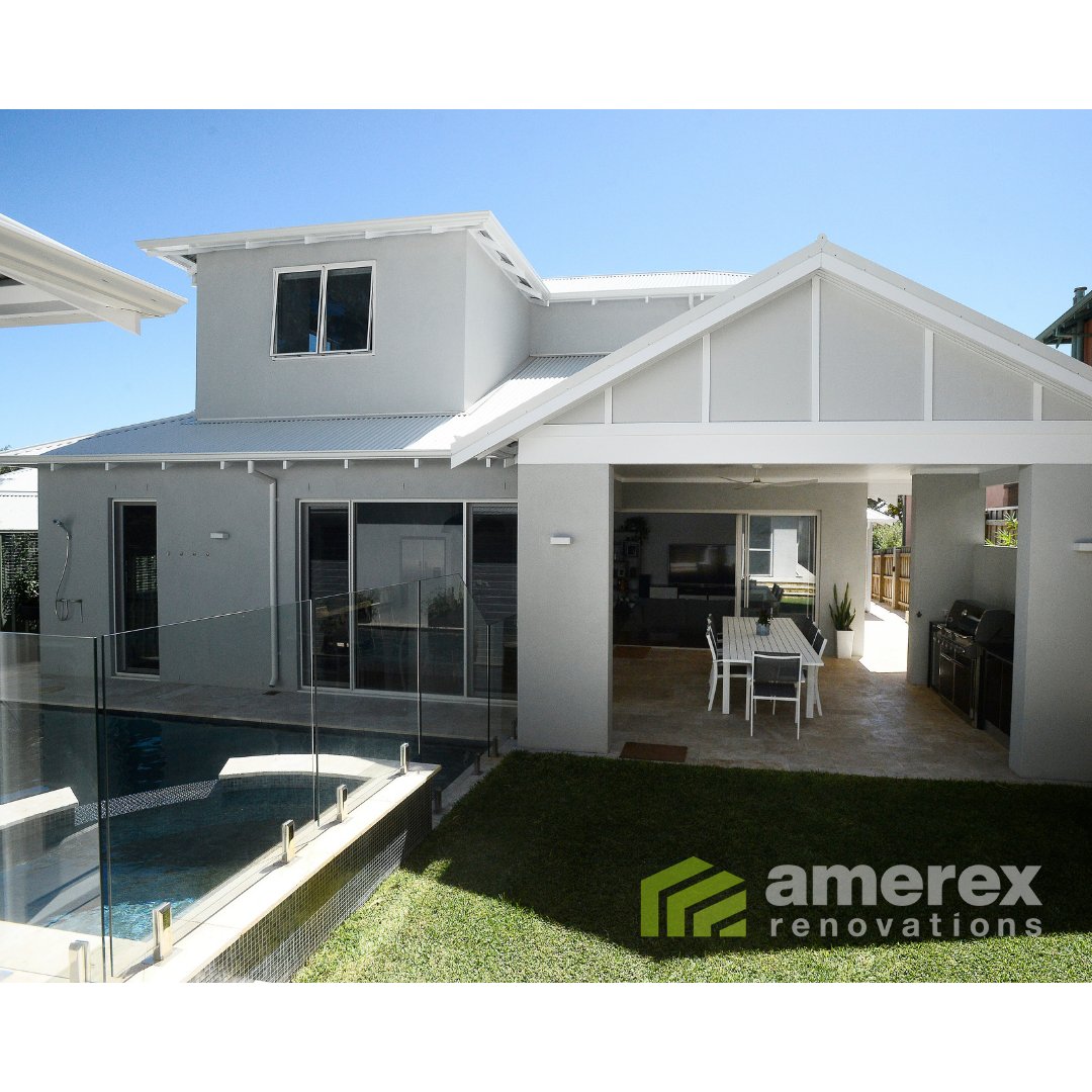 AmerexBuilders's tweet photo. In this second storey addition, we added childrenās bedrooms upstairs, a bathroom & living area (essential TV & gaming room!). ā
ā
Downstairs, an existing 2nd bedroom was used to create an ensuite & walk-in robe for the master bedroom.ā
ā
#secondstorey ā #designā #perth https://t.co/PSYjyQsk8B