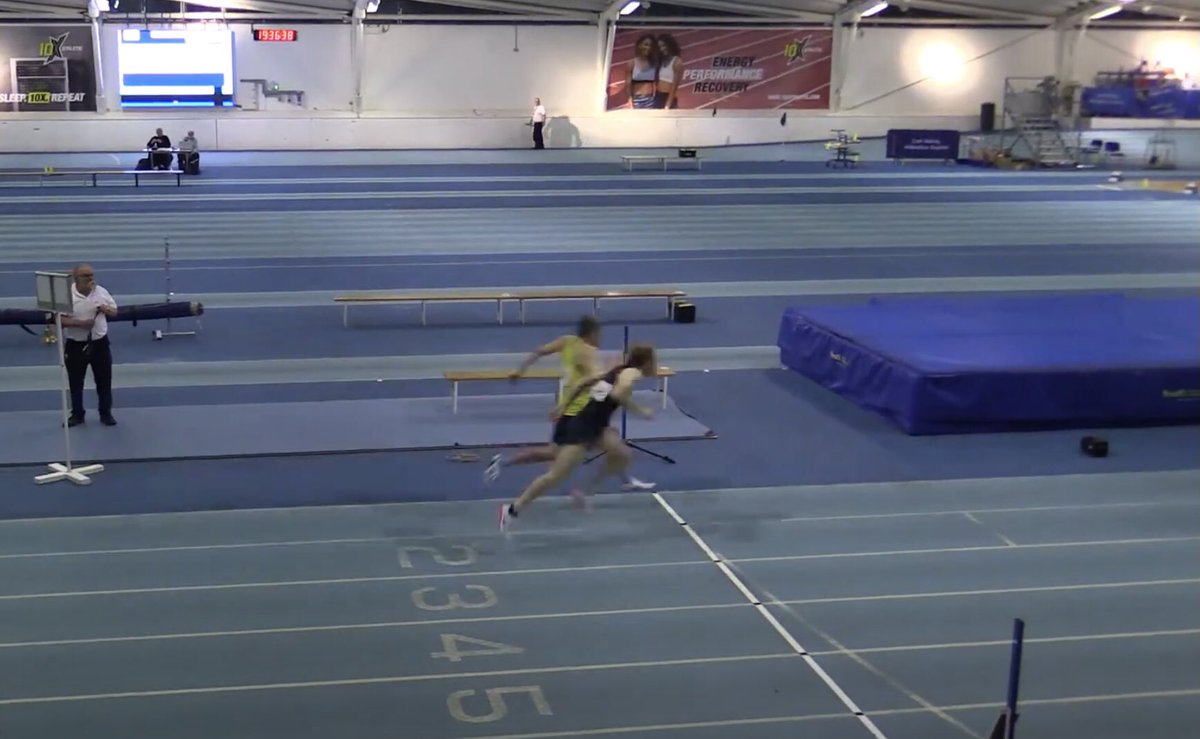 rungarscube's tweet photo. 🥳 It was 🥉 for @danscroop in the @TheBMAF Indoor Track Champs 🎉 Dan ran a PB of 2:10:71 in M45 800m to clinch the podium position 🏃 Congratulations Dan, what a finish! 🤩
⏩ Go to 7:54:00 to check out that dip! https://t.co/Jz4u9vCaIa
#FastFinish #BigDipper #MastersMedal https://t.co/CZK7OydpD5