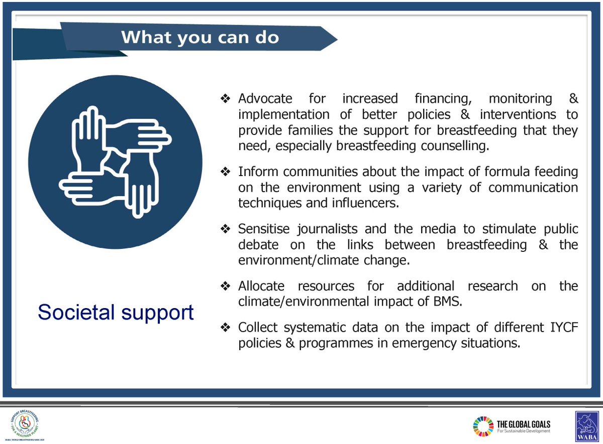 WABAsecretariat's tweet photo. All women/parents have the right to be supported by society to breastfeed optimally. What kinds of support can you provide a #breastfeeding woman/parent?👉Read the #WBW2020 Action Folder (https://t.co/jy5X2ZYTLP) https://t.co/kgOr9FvqLy