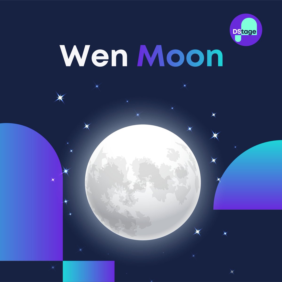 DStageNFT's tweet photo. Thanks for showing love to #DStage. ❤️

Wen Multichain ⛓️ ready, moon in sight! 🌚

#TakeCenterStage #NFTMarketplace #NFTCommumity #SolanaNFTs #SolanaCommunity https://t.co/EEUejSTVAu