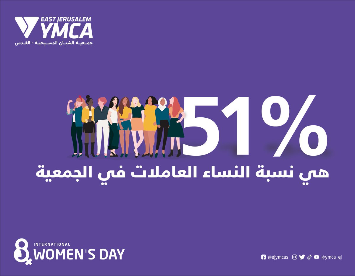 Celebrating #IWD2022 we are proud to say that 51% of the working staff at EJYMCA are women! We believe in Diversity, Inclusion, and Justice! And we will always be a safe space where EVERYONE feels included and empowered.