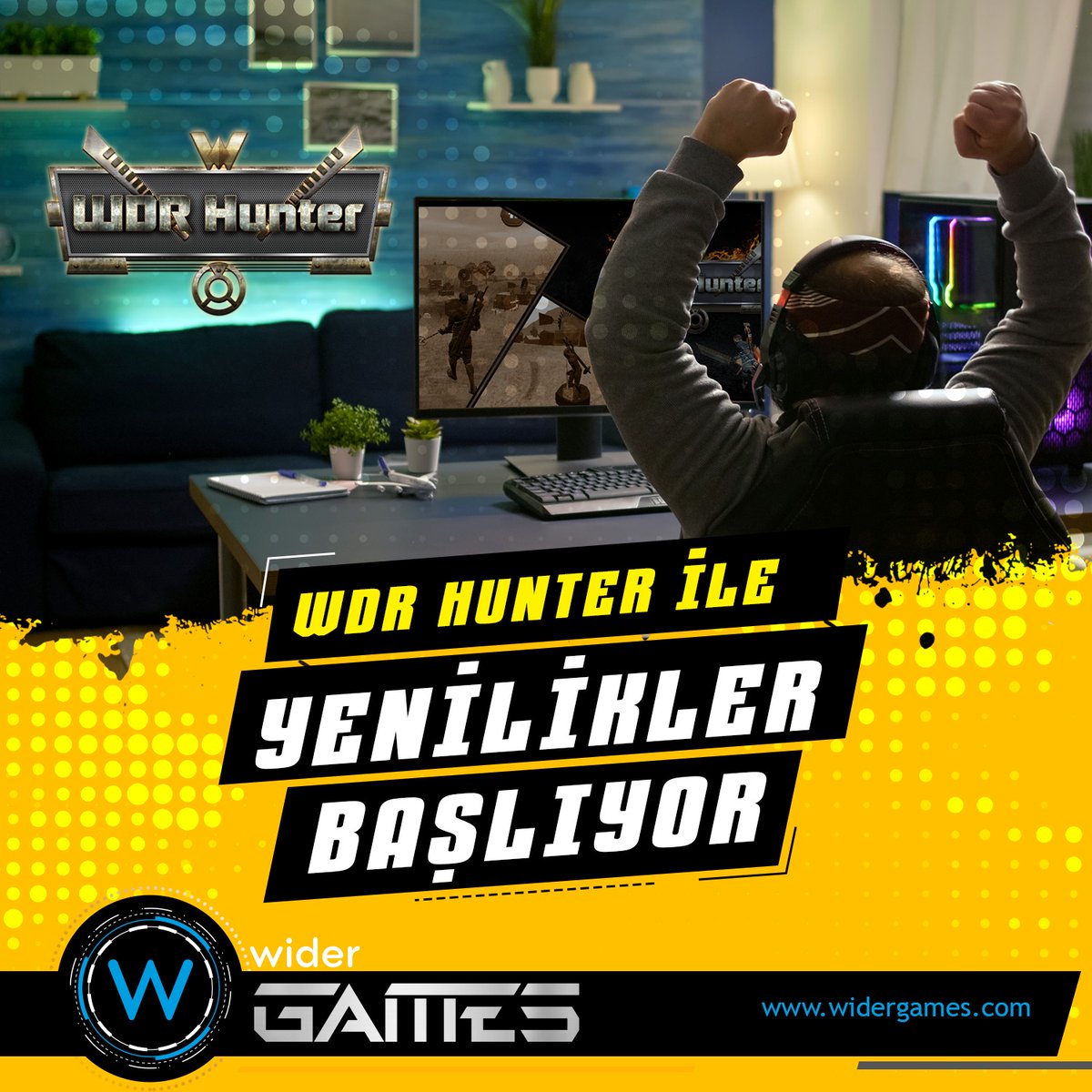 CoinWider's tweet photo. Innovation is beginnig with Wdr hunter!!
🎮 https://t.co/33gnttWLaE